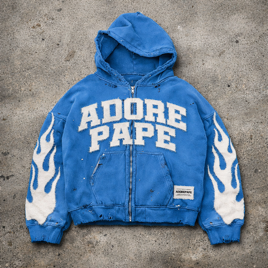 Streetwear addict Hoodie "Cool Blue"