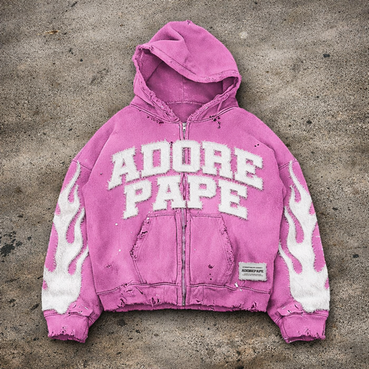 Streetwear addict Hoodie "Easter Pink"